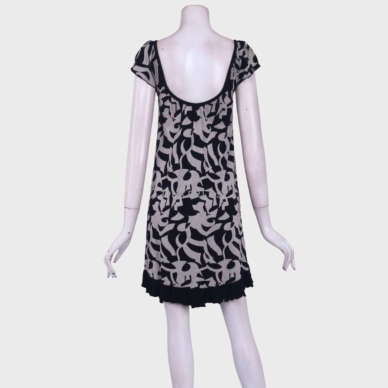 Private Collection Black & Grey Mini Dress