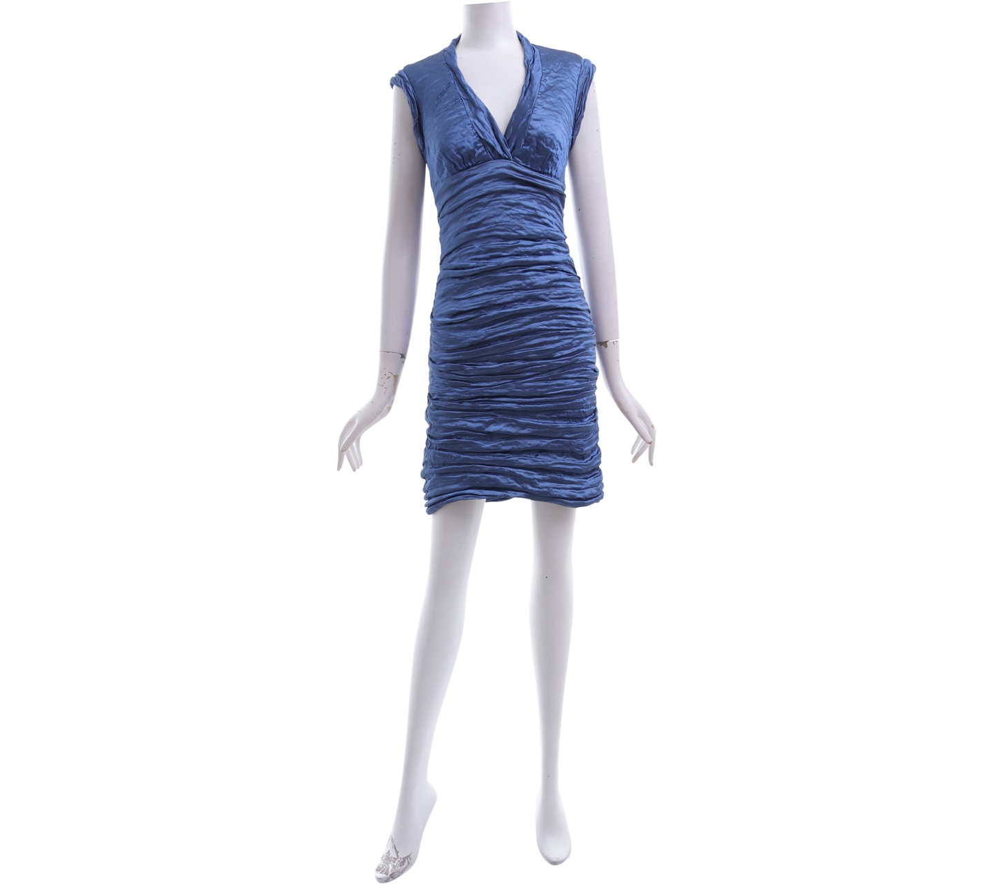 Nicole Miller Blue Mini Dress