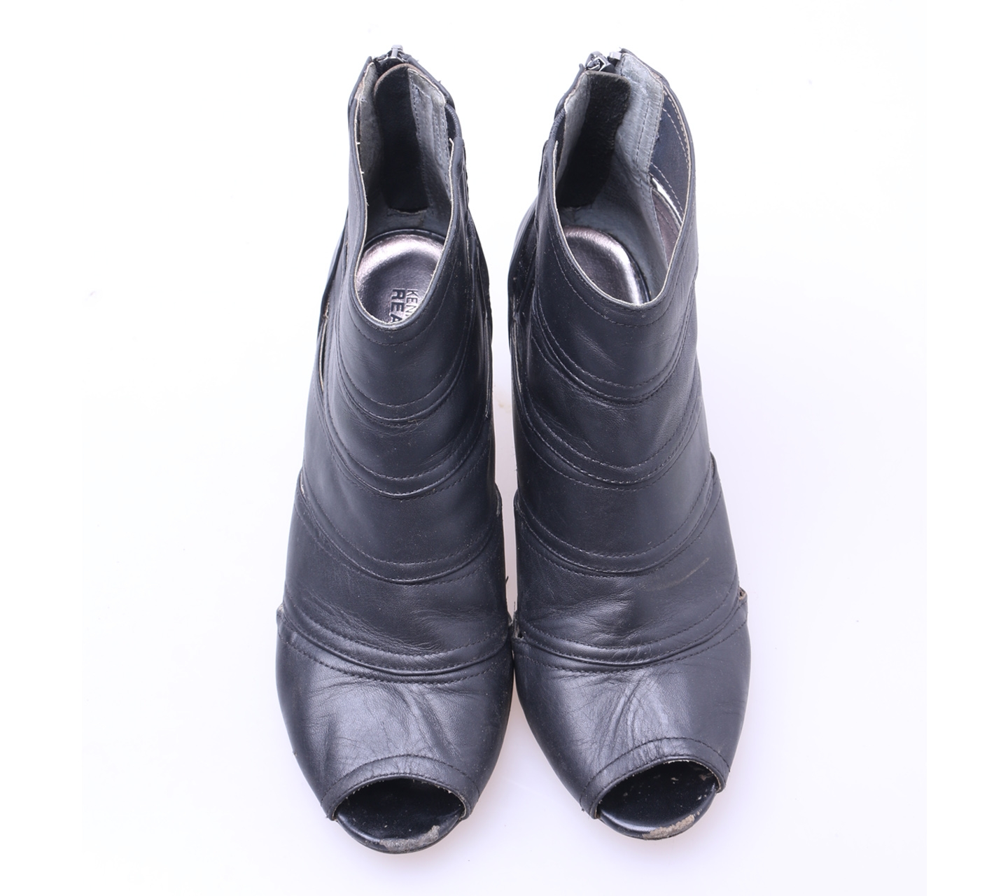 Kenneth Cole Black Leather Boots