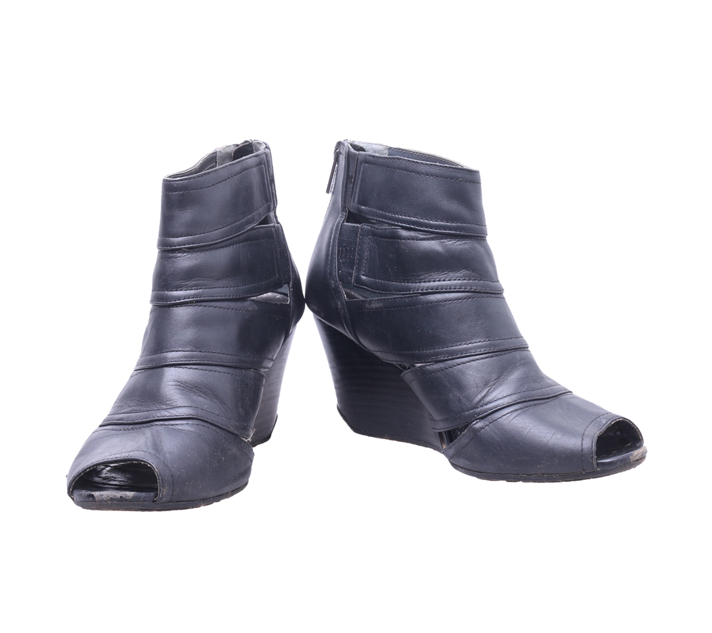 Kenneth Cole Black Leather Boots