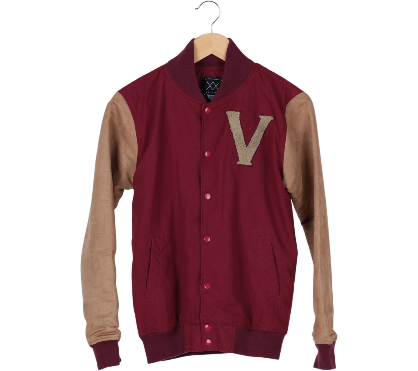 Vulkanix Red And Brown Jacket