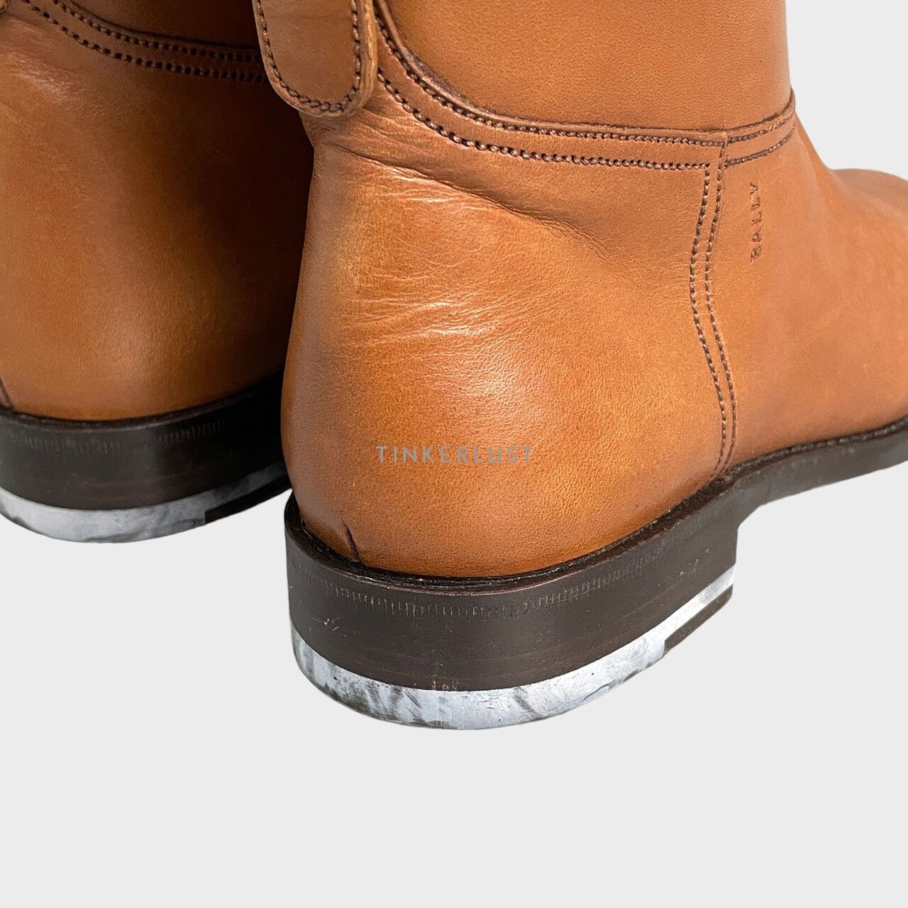 Bally Savely Brown Leather Ankle Boots