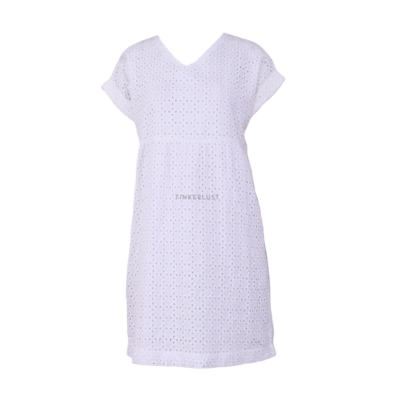 Beatrice Clothing White Mini Dress