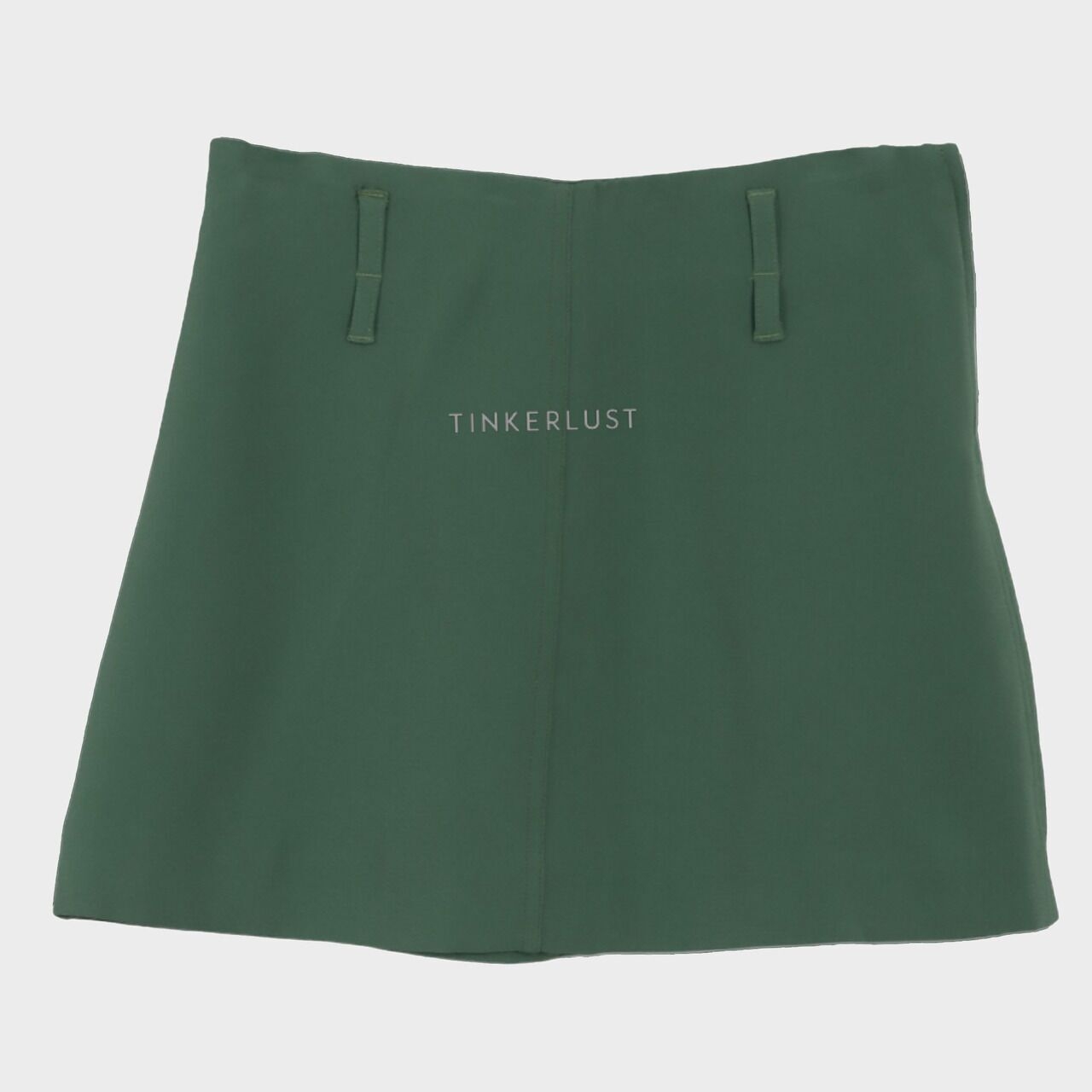 Celine Green Mini Skirt