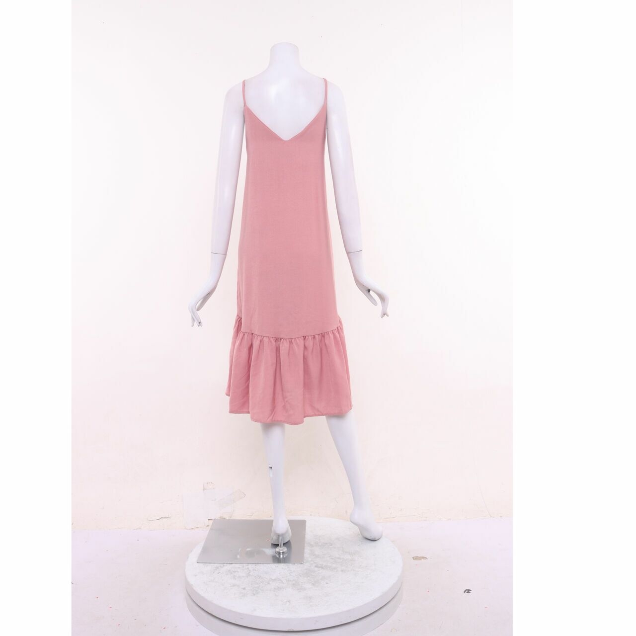Temt Pink Midi Dress