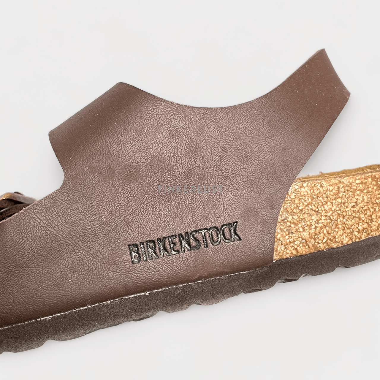 Birkenstock Dark Brown Milano Birko-Flor Nubuck Sandals