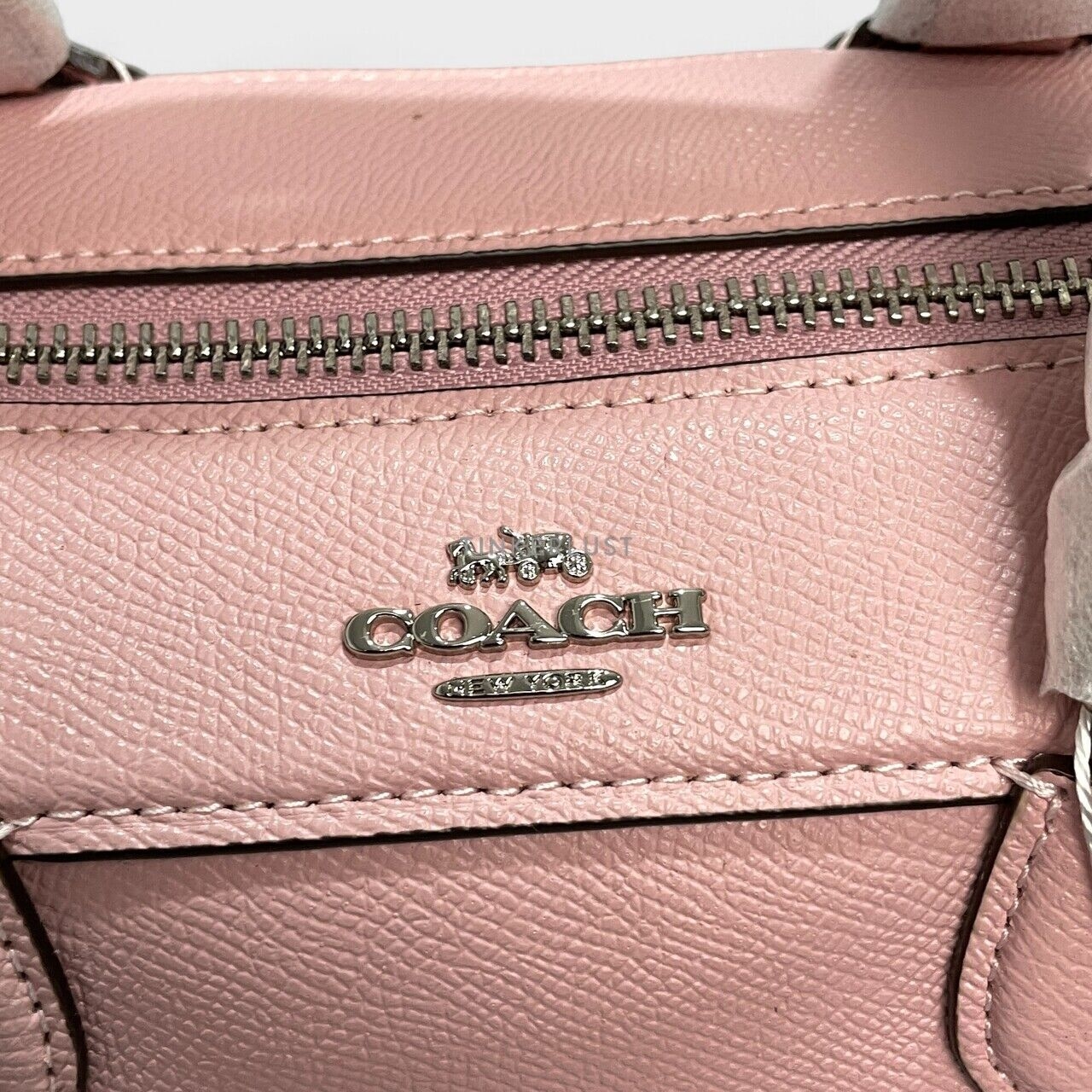 Coach Mini Bennett Carnation Leather SHW Satchel