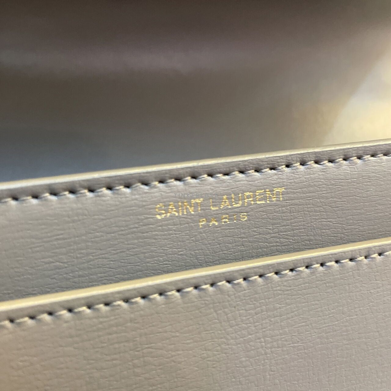 Yves Saint Laurent Medium Sunset Grey GHW Shoulder bag