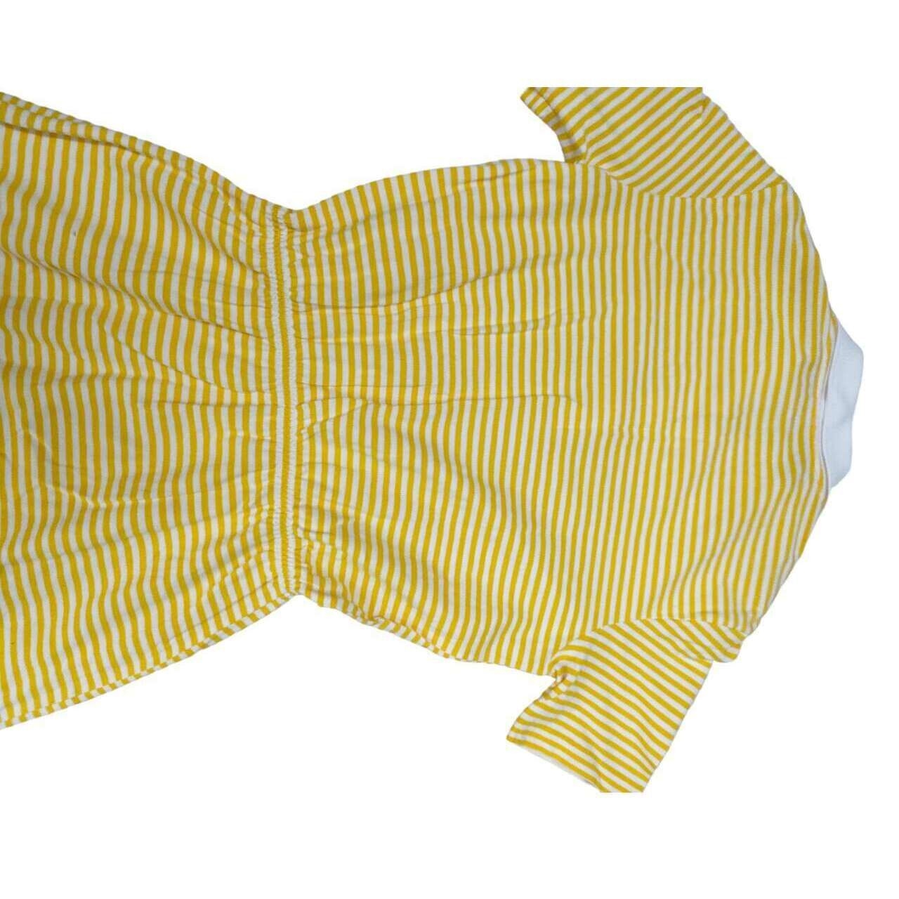 Lacoste Yellow Stripes Mini Dress