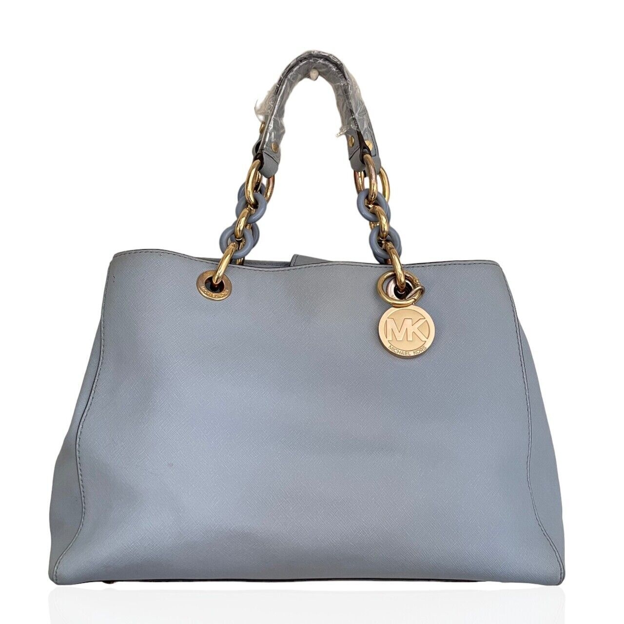 Michael Kors Blue Cynthia Tote Bag