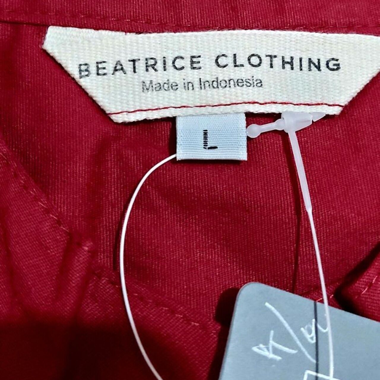 Beatrice Clothing Red Blouse