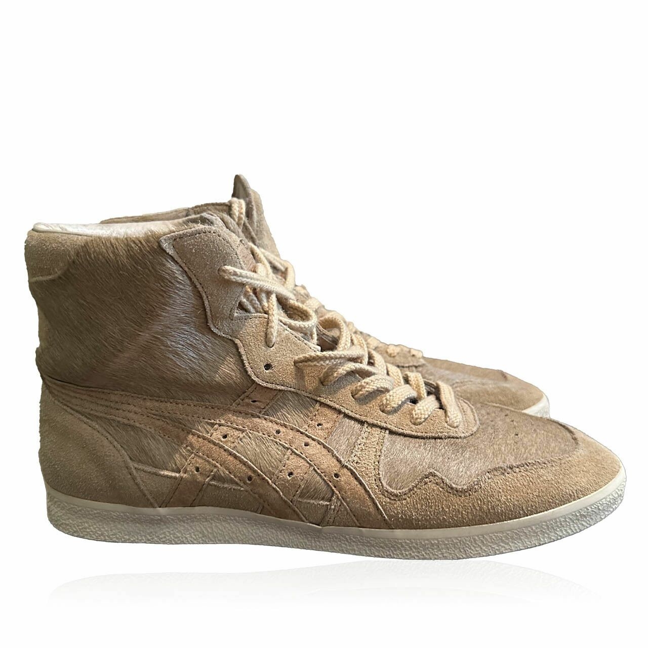 Onitsuka Tiger high Top Beige Sneakers
