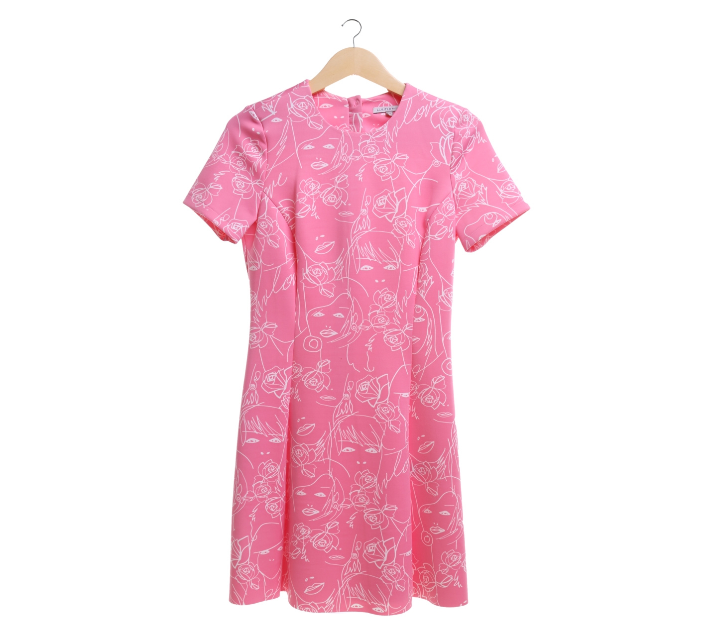 Limited Edition Pink Pattern Mini Dress