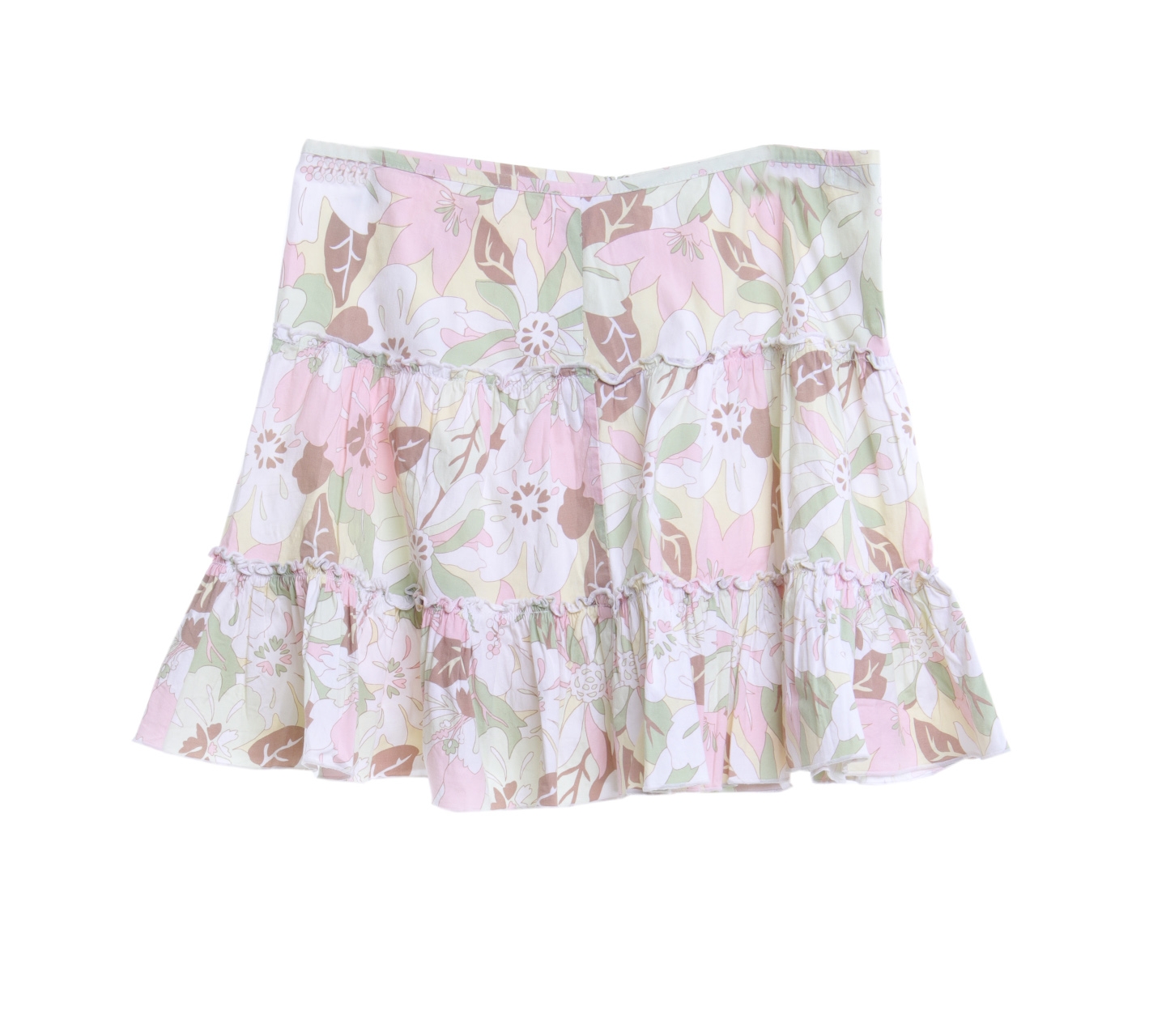 Body and Soul Multi Colour Floral Mini Skirt