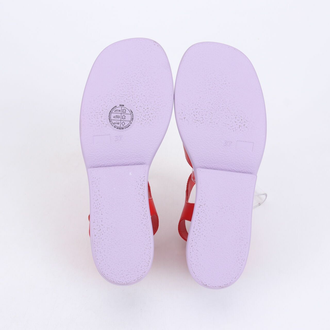 Camper Red & Lilac Wedges