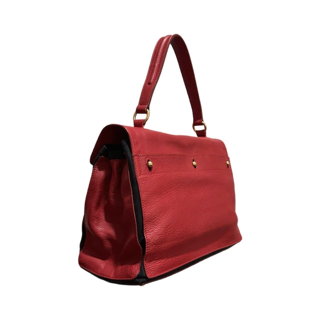 Yves Saint Laurent Red Tote Bag