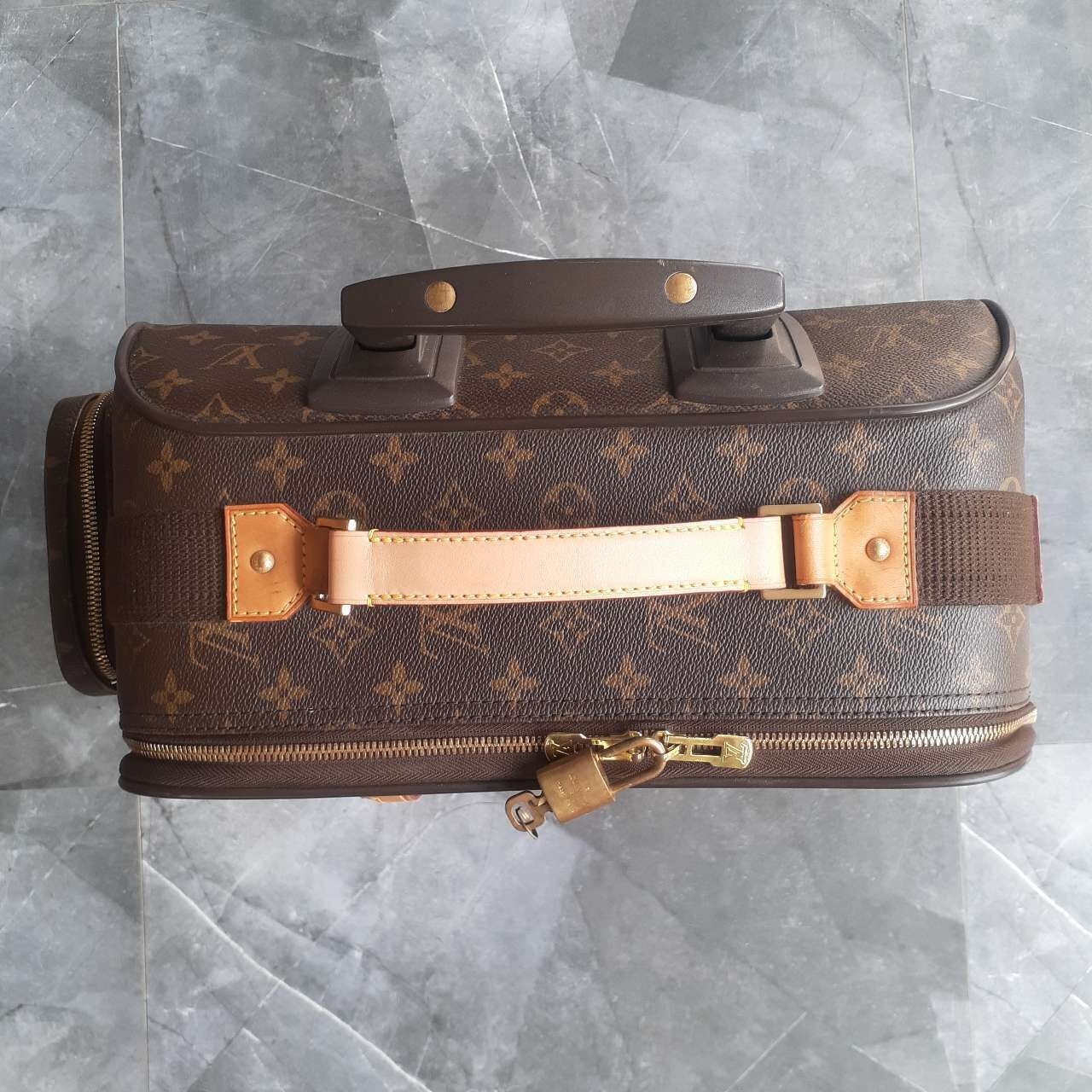 Louis Vuitton Bosphore Brown Luggage and Travel