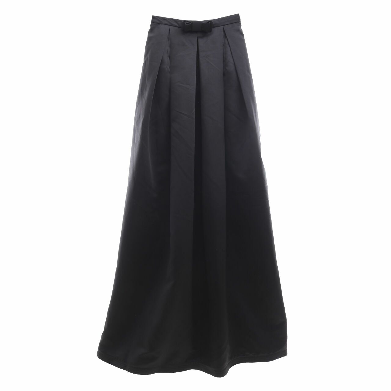 Faith Hope Love Black Maxi Skirt