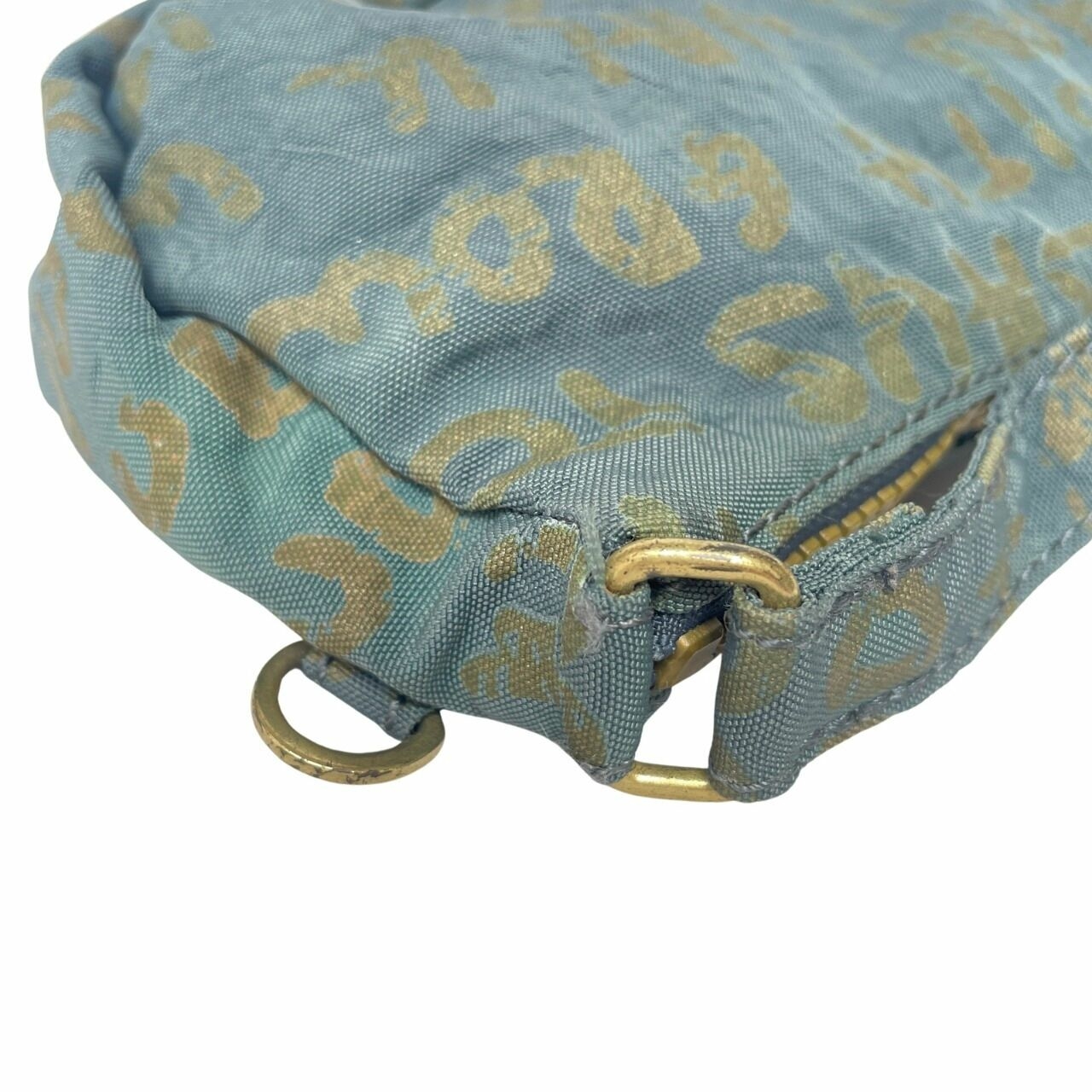 Kipling Blue Denim Shoulder Bag