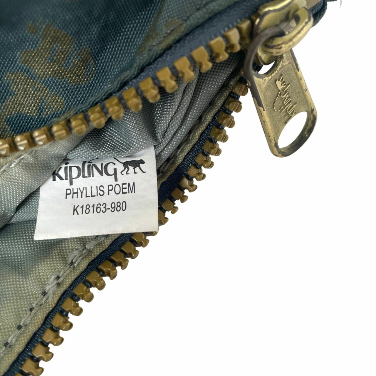 Kipling Blue Denim Shoulder Bag