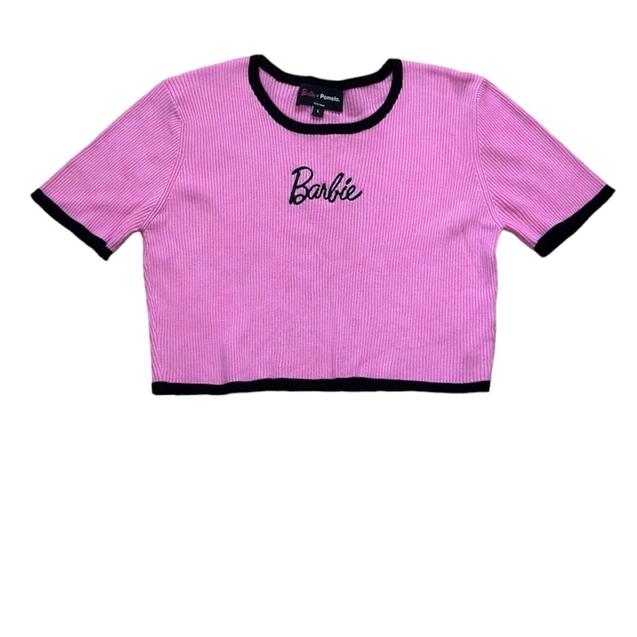Pomelo x Barbie Knit Crop Top