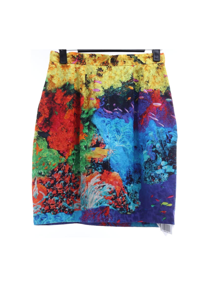 Mary Katrantzou Multi Color Mini Skirt