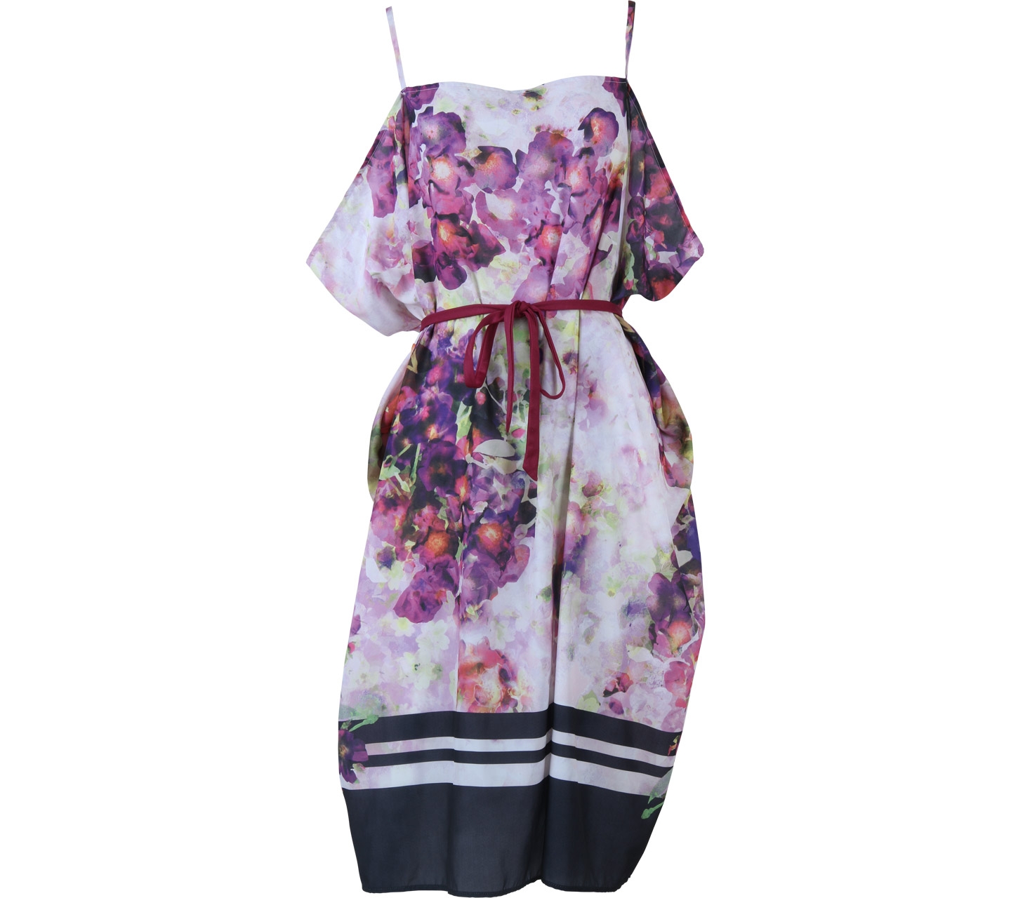 Milcah Multi Colour Floral sleevless Mini Dress