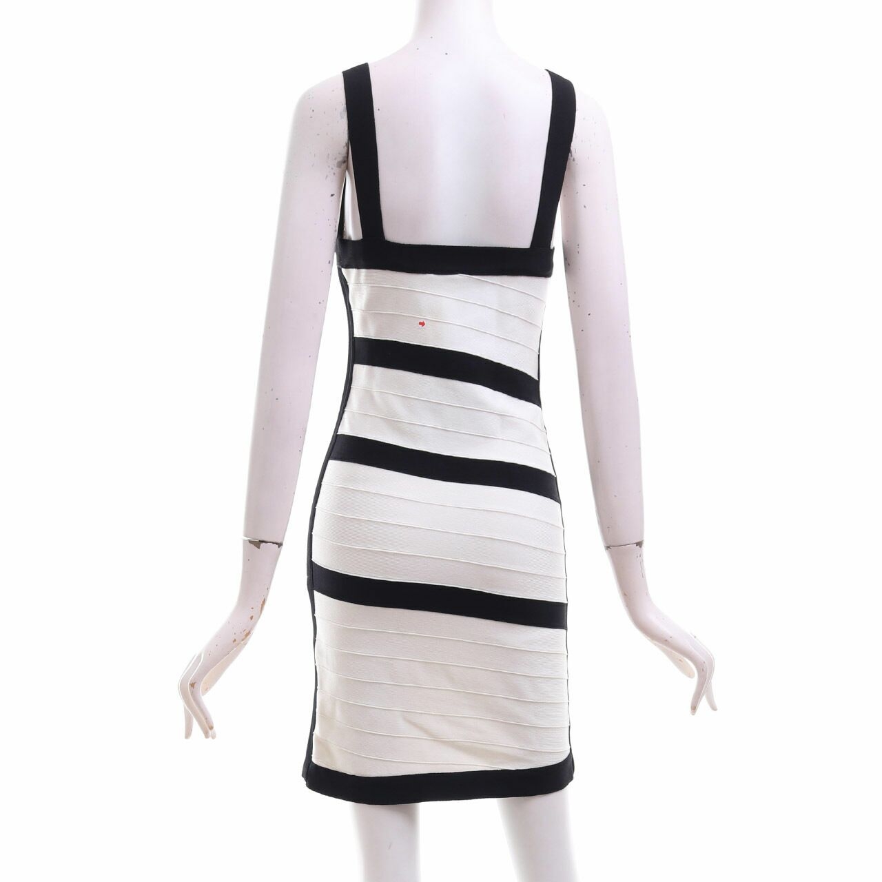 Herve Leger Black & White Mini Dress