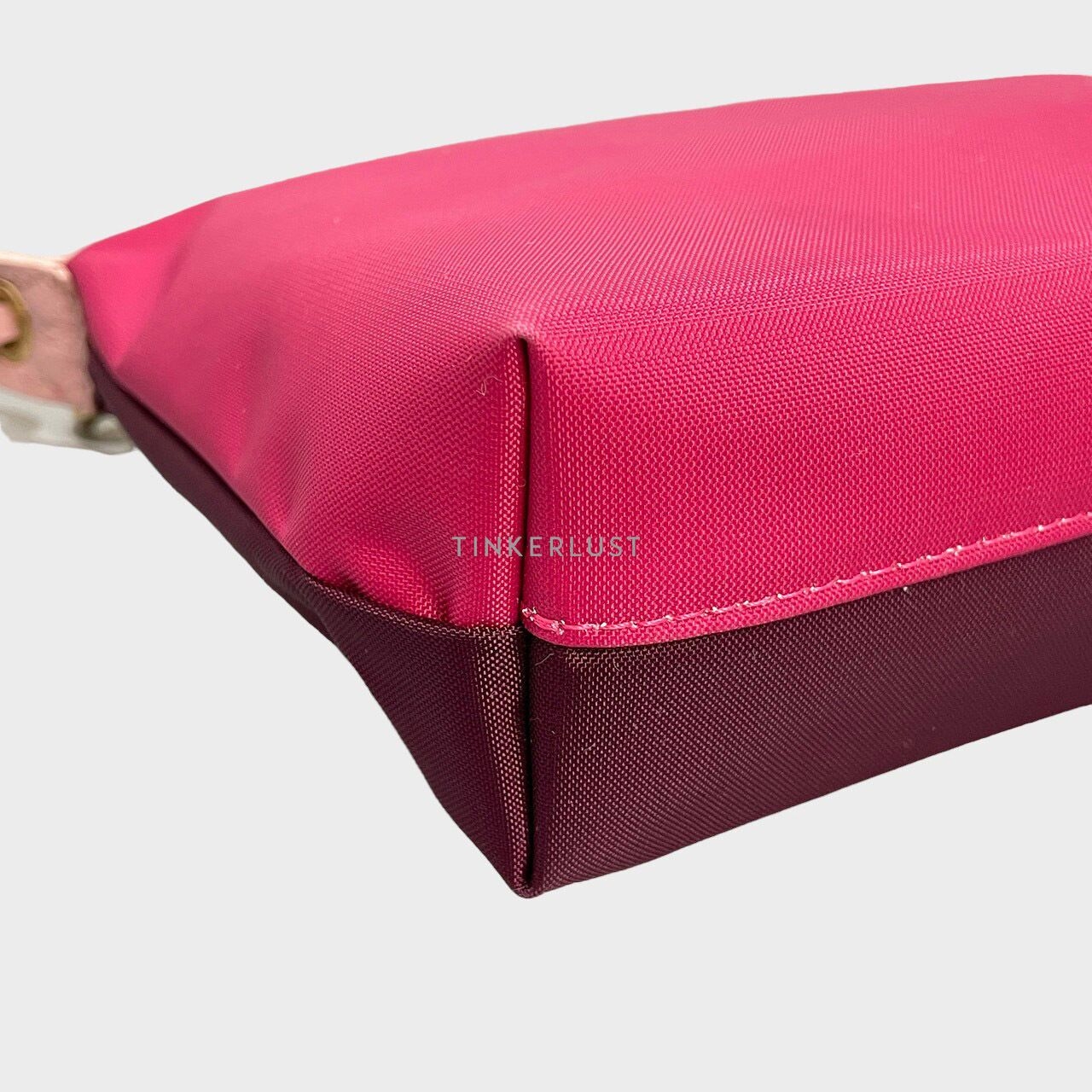 Longchamp Le Pliage Re-Play Nylon Pink & Purple Shoulder Bag