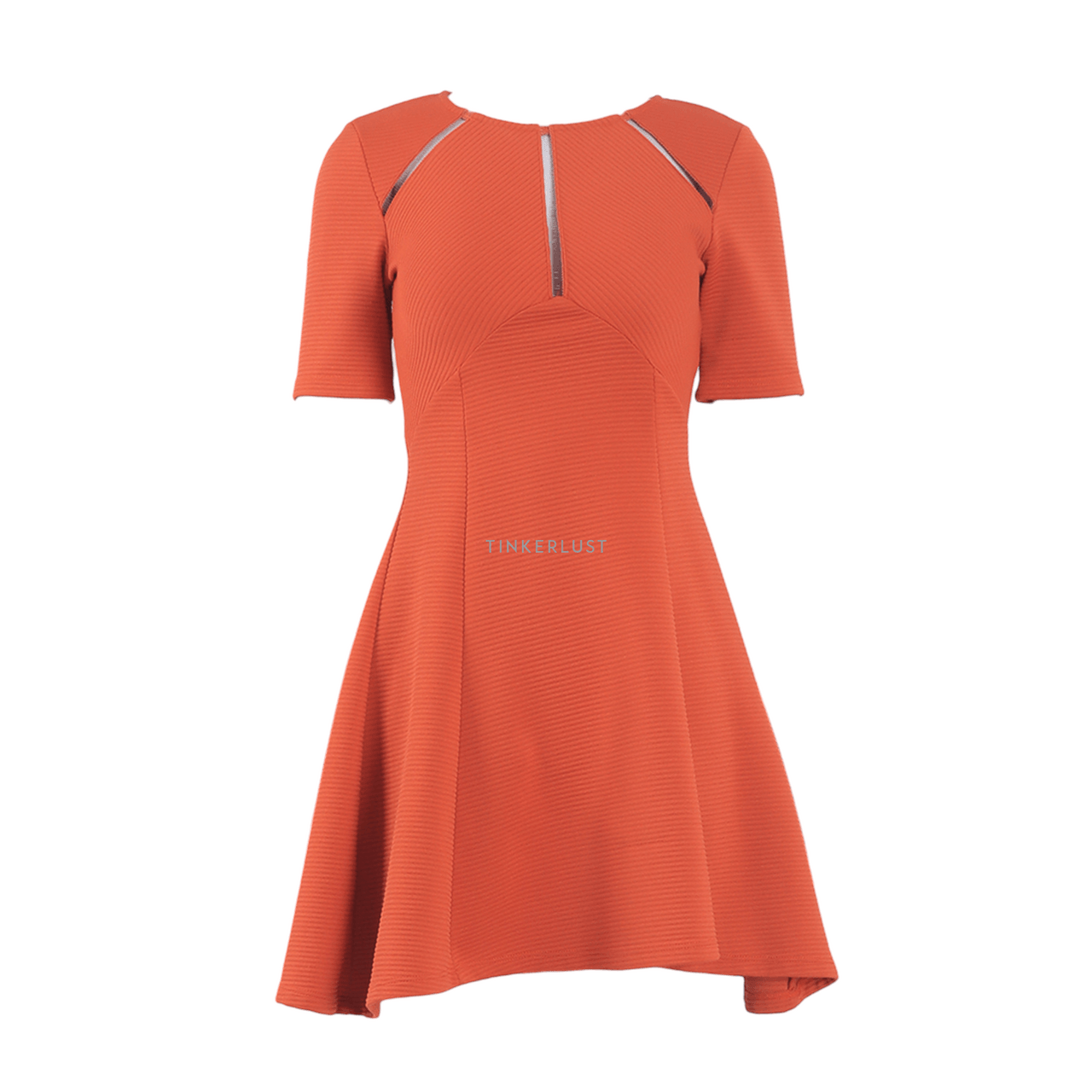 Miss Selfridge Orange Mini Dress