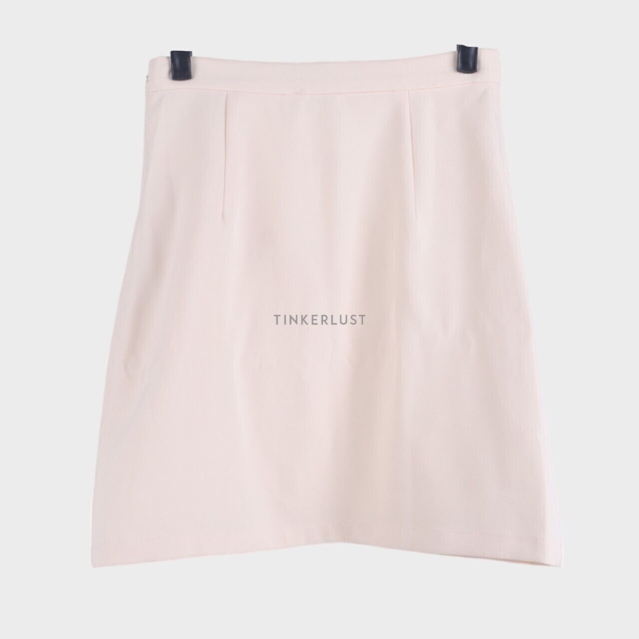 Pomelo. Cream Mini Skirt