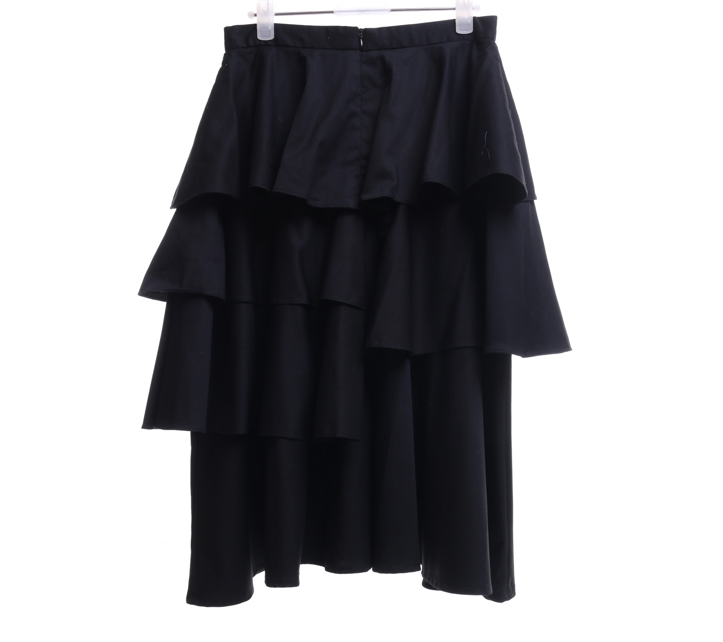 I.K.Y.K Black Midi Skirt