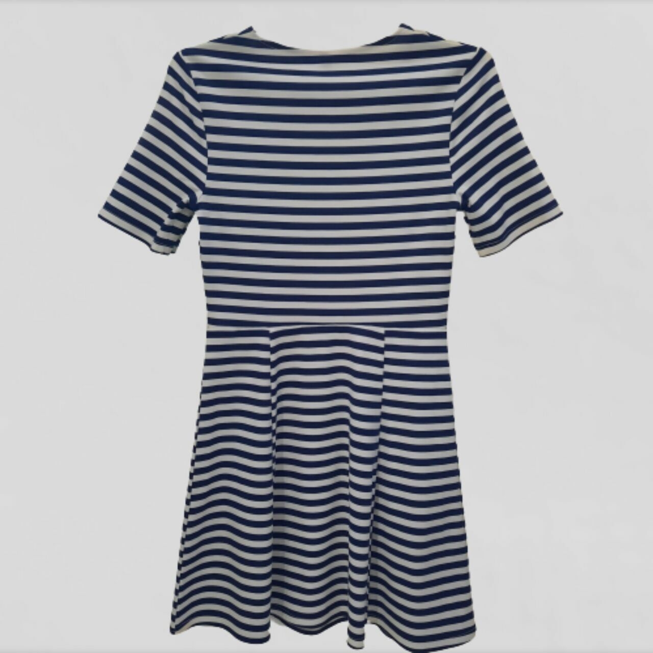 Divided Navy & White Stripes Mini Dress