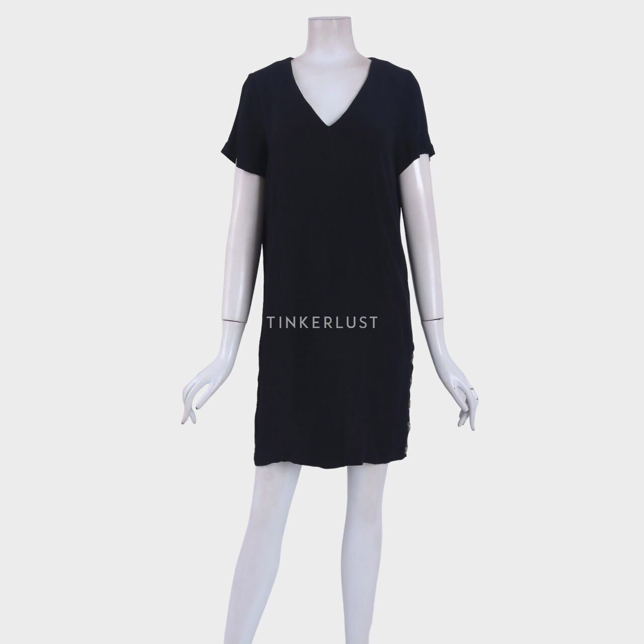 Madewell Black Mini Dress
