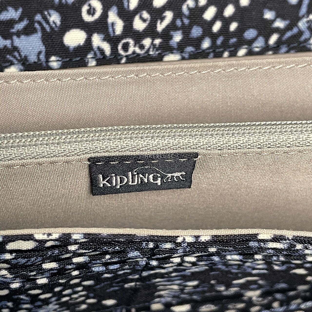 Kipling Supermoney Soft Feather Purse Wallet