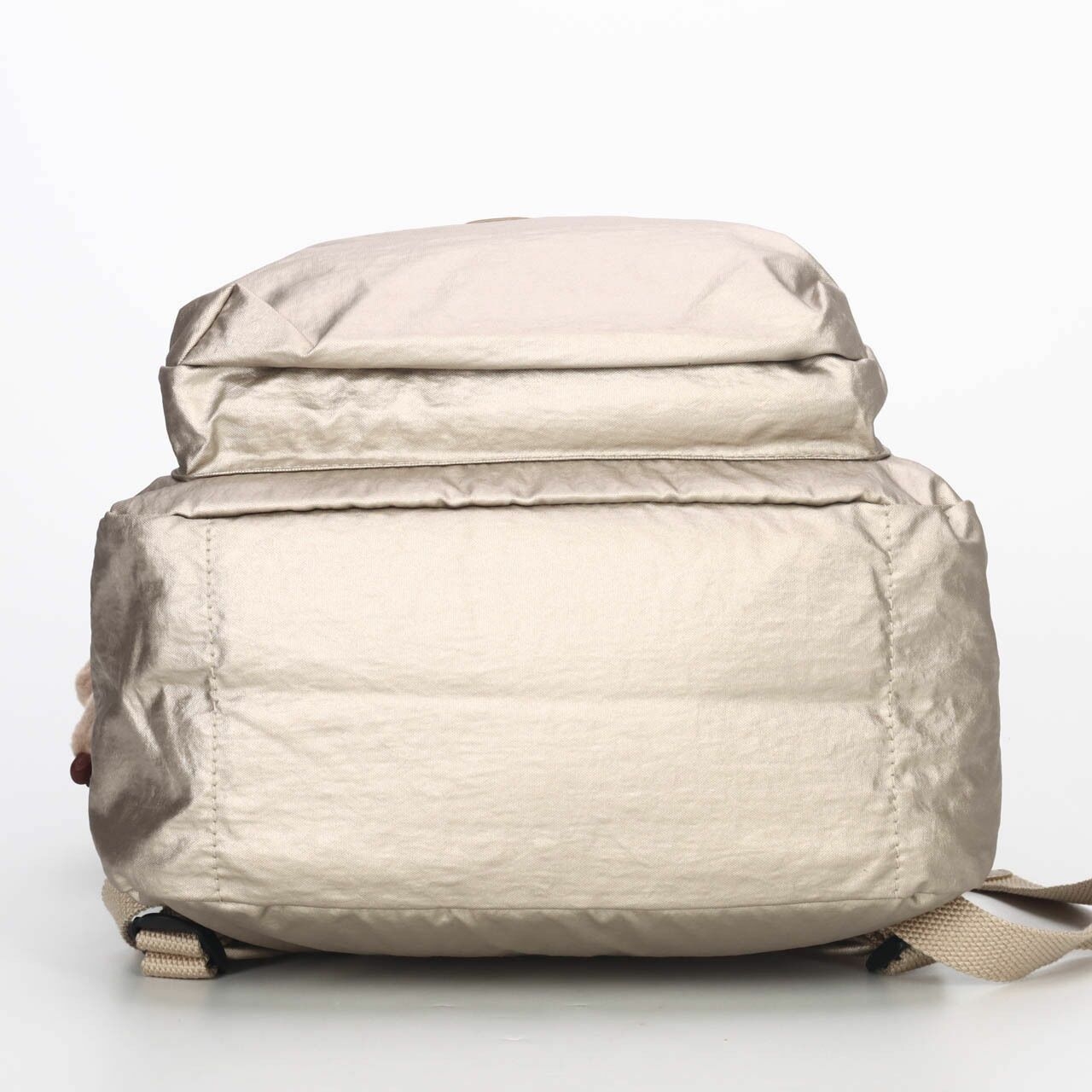 Kipling Clas Seoul Light Brown Metallic Backpack