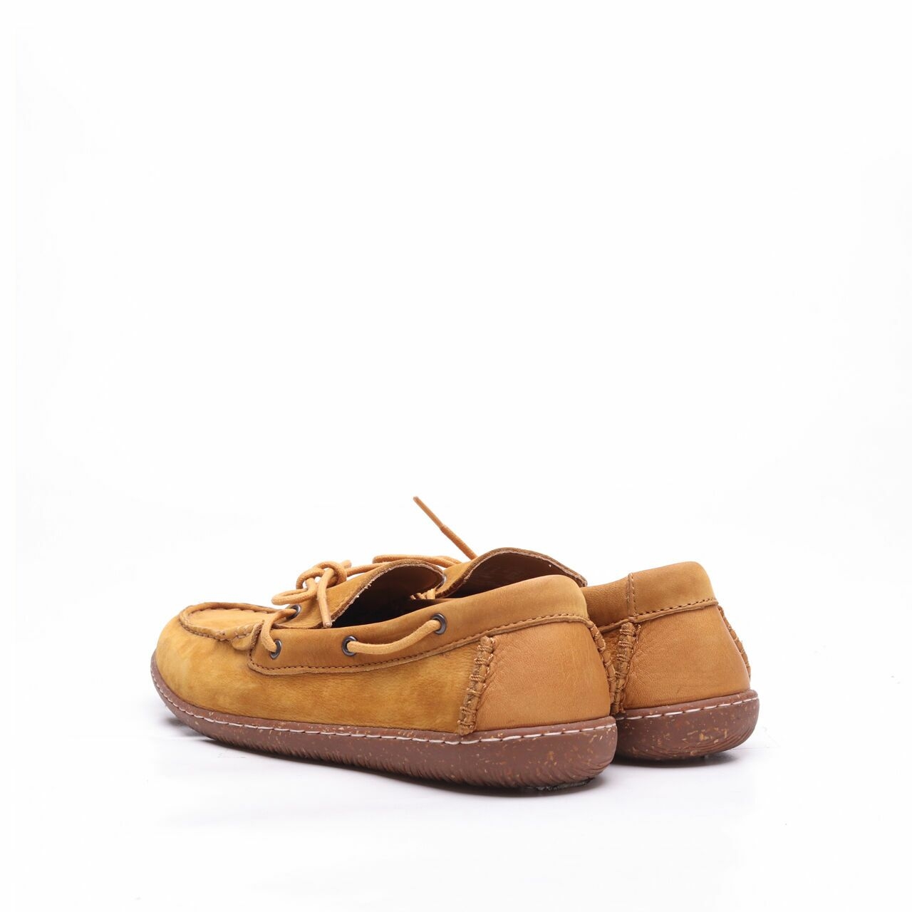 Clarks Mustard Loafers