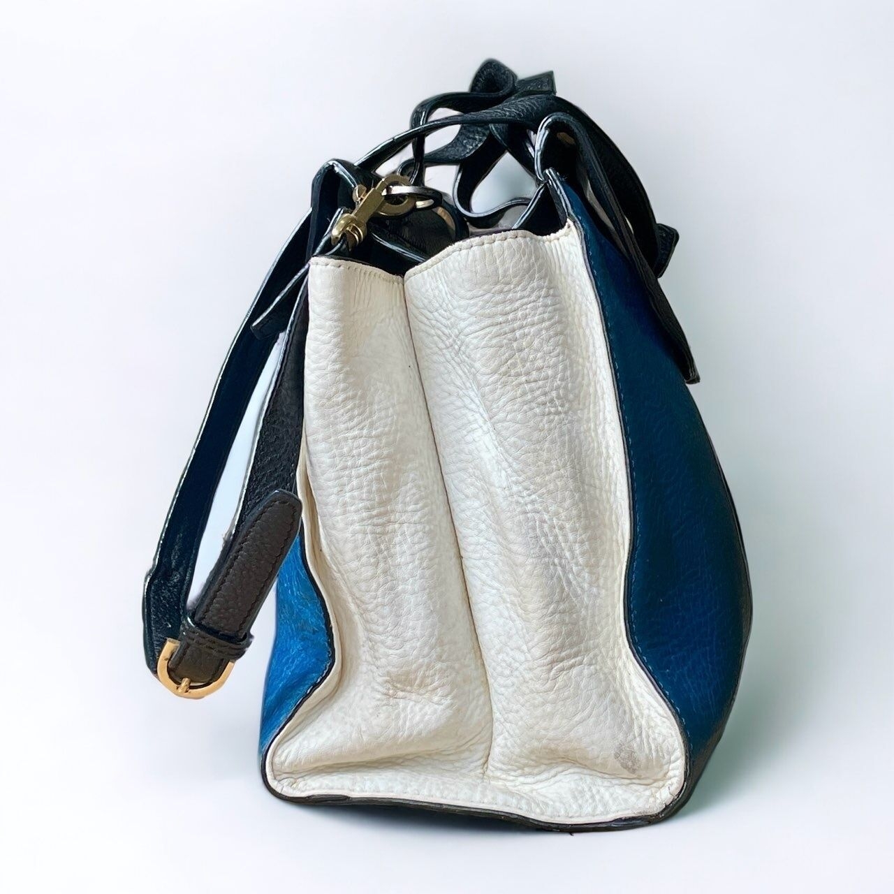 Kate Spade Saturday Blue & White Handbag