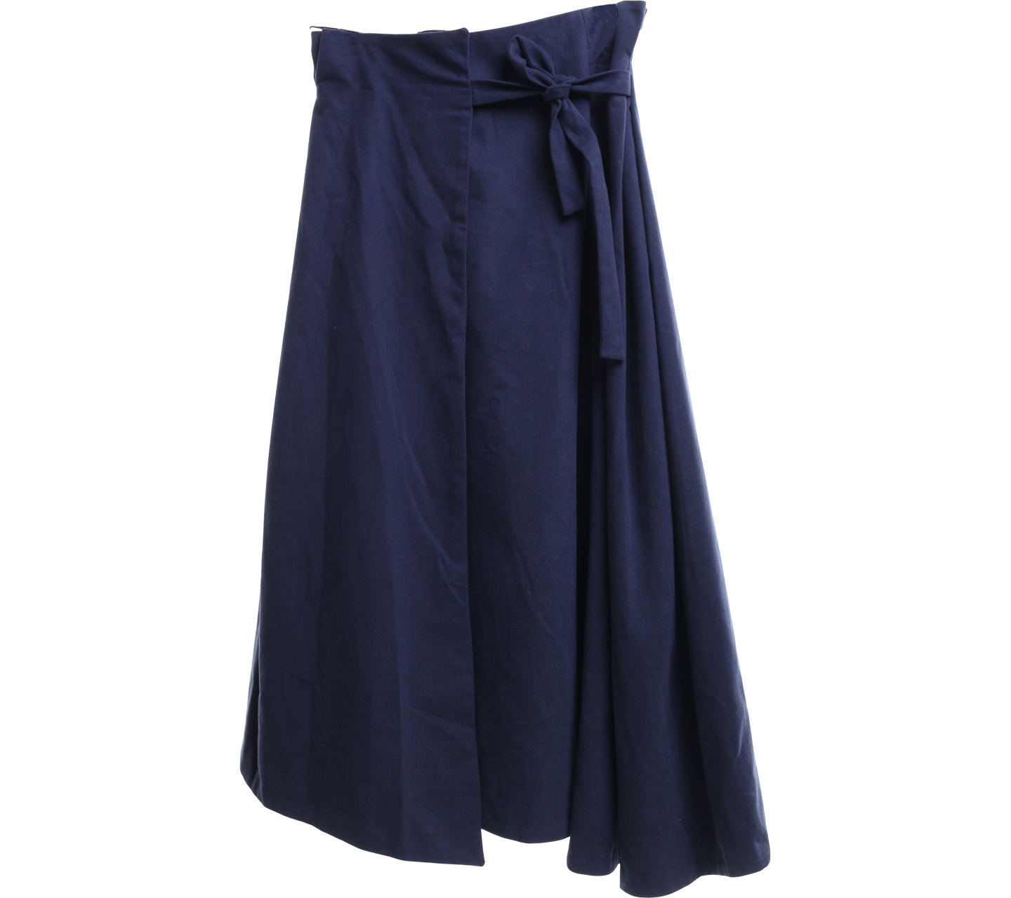 Limited Dark Blue Midi Skirt