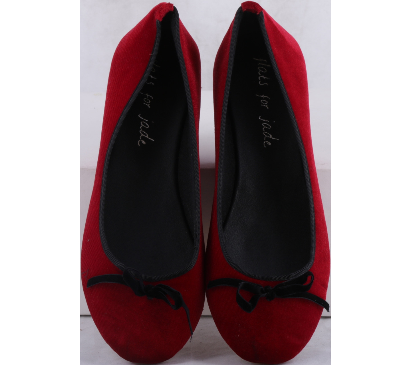 Flats For Jade Red Flats