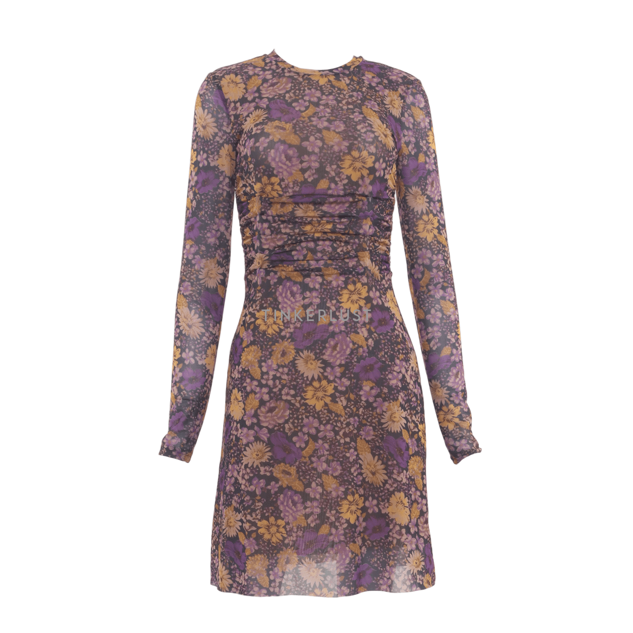 & Other Stories Multi Floral Mini Dress
