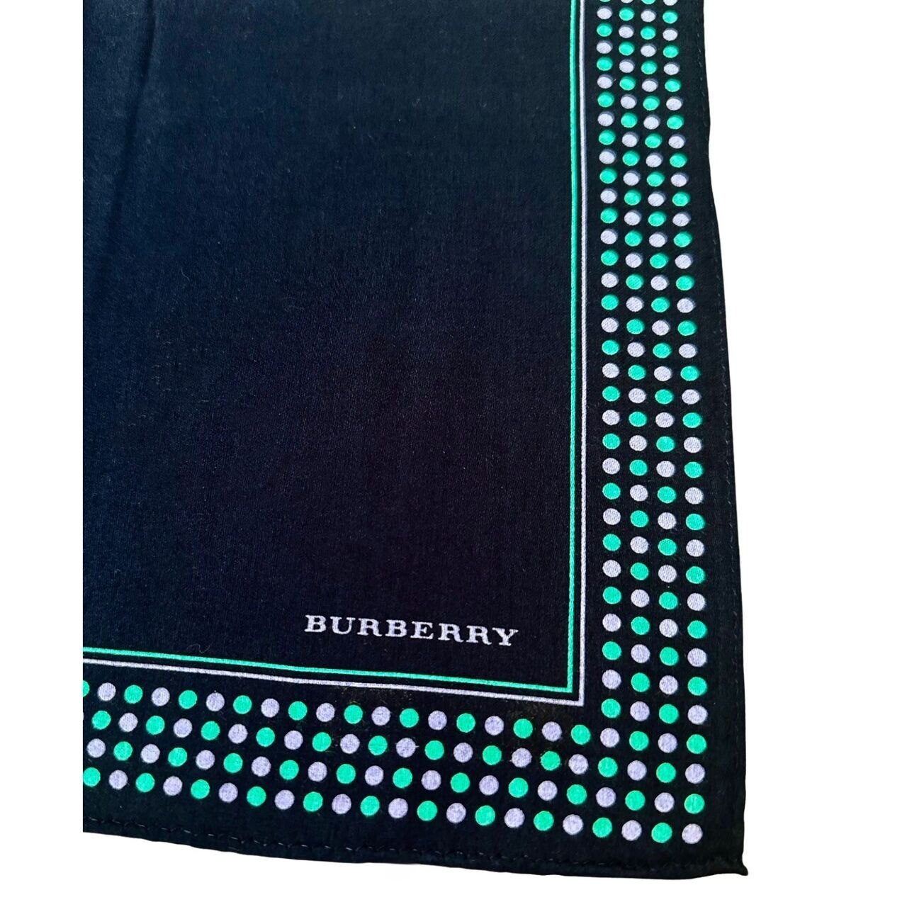 Burberry Navy Small Scarf