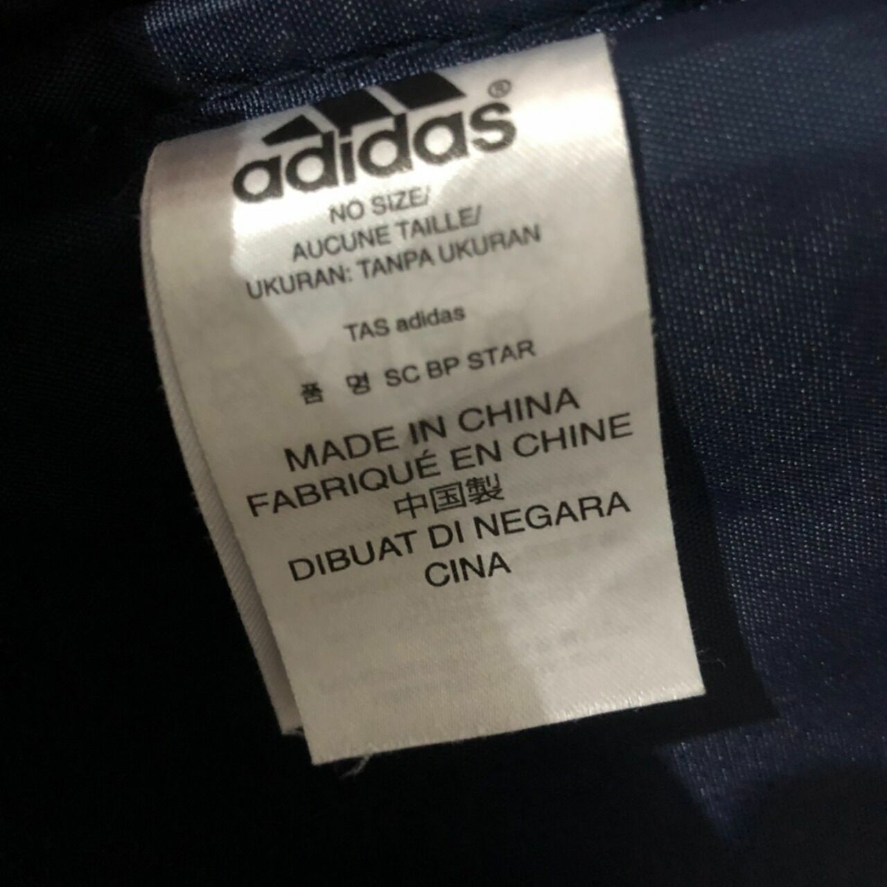 Adidas Stella Mccartney Blue Backpack