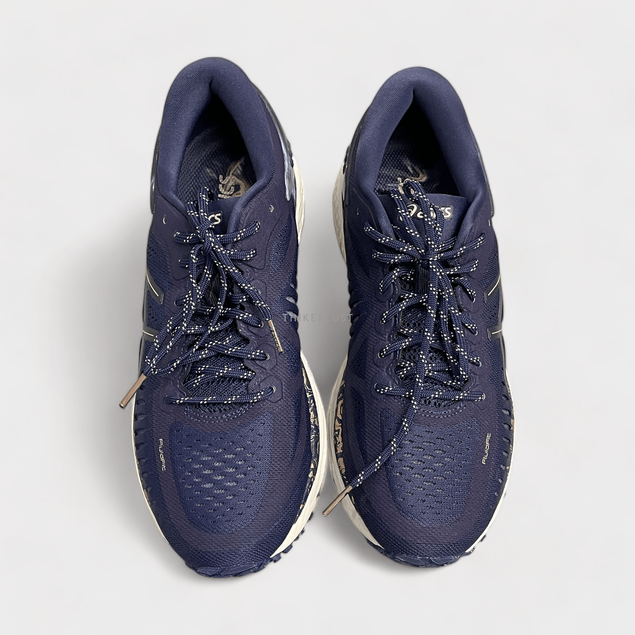 Asics Metrun Peacoat Frosted Almond Navy Shoes