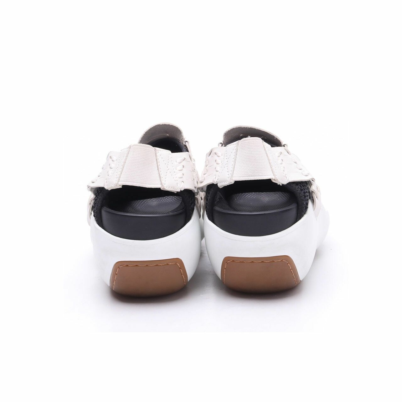 Camper Black & White Sandals
