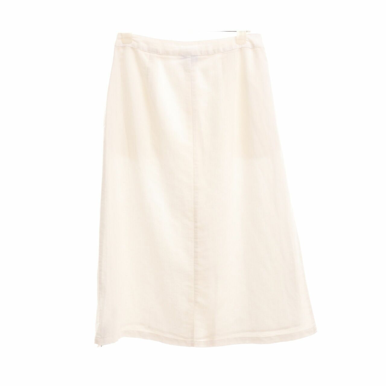 Tobi Off White Midi Skirt
