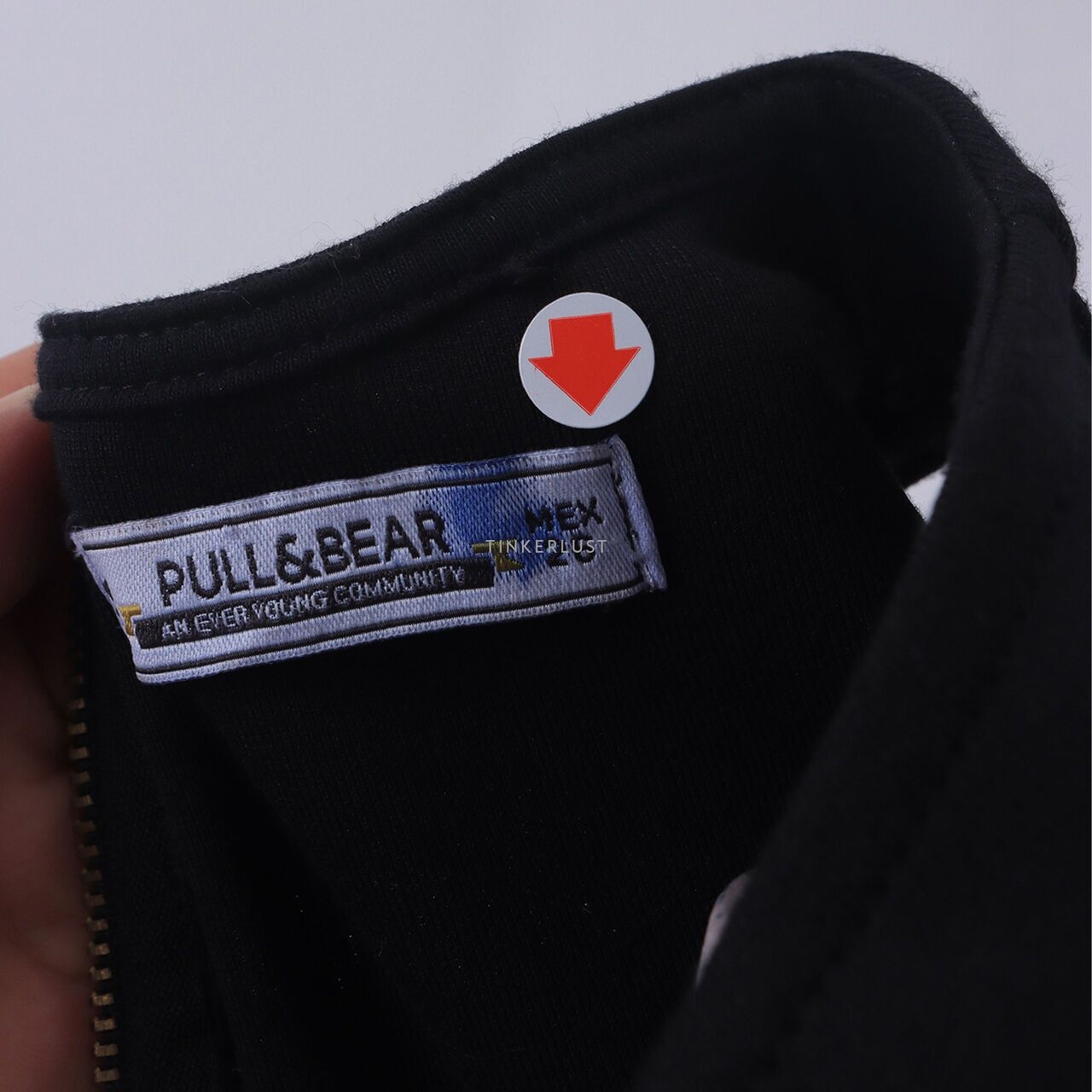 Pull & Bear Black Mini Dress