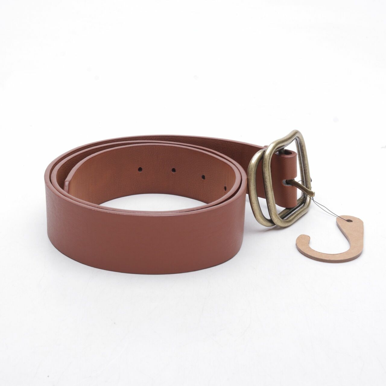 Stradivarius Brown Leather Belt