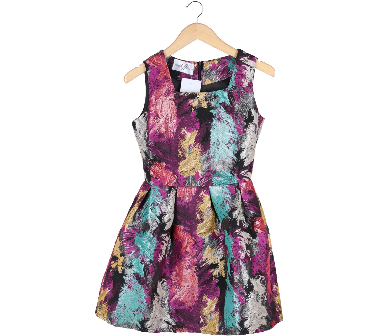 Etoffe Multi Colour Mini Dress