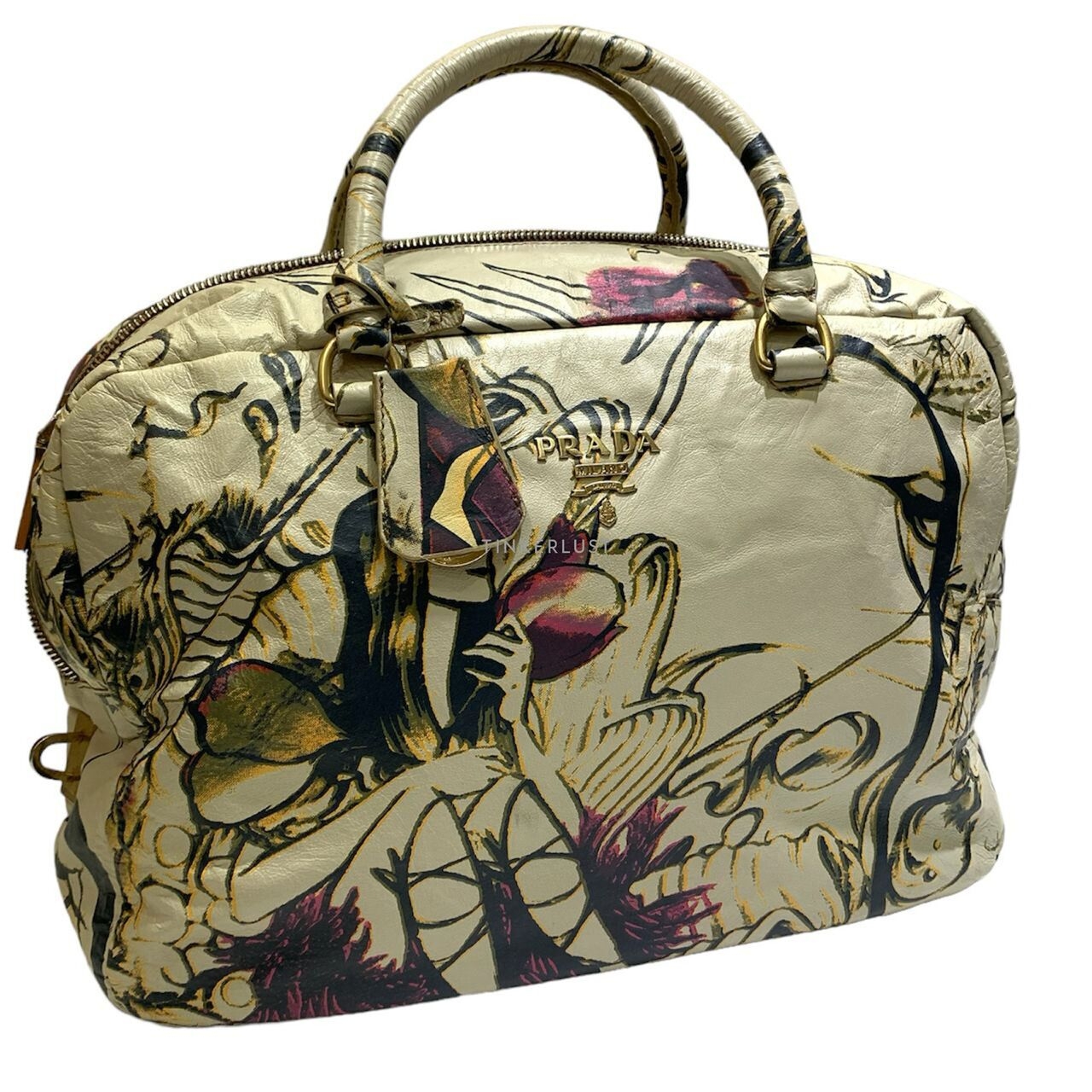 Prada Angel Limited Edition Cervo Handbag 